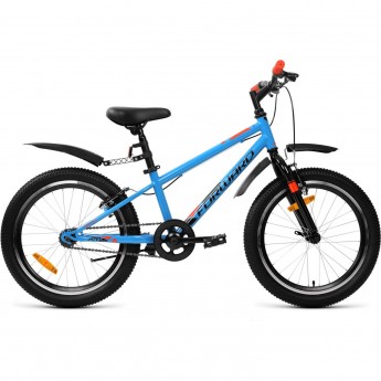 Велосипед FORWARD UNIT 20 1.0 20", рама 10.5", синий, 2022